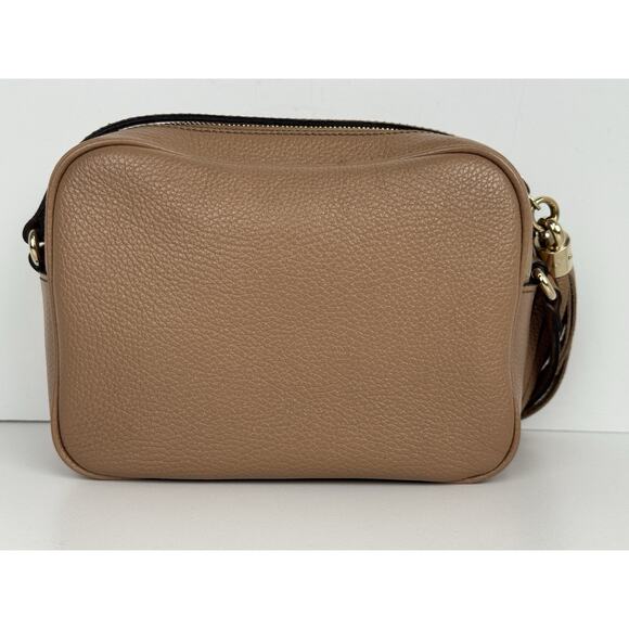 Gucci Soho Disco Small Leather Crossbody Bag Beige B-6 - Picture 4 of 16